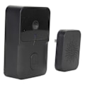 Miniatyrbillede 4 af 8: WIFI Videodørklokke HD 1080P IR Nattesyn Fjernbetjening Visuel Intercom Dørklokke til Hjem Sort