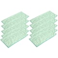 Miniatyrbillede 5 af 8: 10 stk. Reaktivt trykt farvet håndklæde Absorberende mikrofiberhåndklæde til badeværelse Køkken 40x40cm