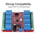 Miniatyrbild 7 av 8: 8-kanals 12V dator USB Intelligent Control Switch Relay Module Gratis drivrutin
