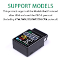 Pikkukuva 5 / 8: V02H2-1 Bluetooth OBD2 Auton Diagnosointilukija Automaattinen Tunnistuslukija