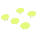 Miniatyrbilde 4 av 8: 5 stk Korallfragmentplugger Fluorescerende Grønn Rund Form Akryl Korallfragment Holder Base for Akvarium Fiskeskål
