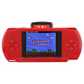 Miniatyrbillede 5 af 8: Bærbar lomme-gamepad Klassisk håndholdt spillekonsol med spillekort til PVP (rød)