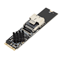 Pikkukuva 6 / 8: M.2 NVME - SFF 8087 SATA3.0 laajennuskortti 4 portin 6 Gbps laajennusohjainkortti Windows 10 11:lle