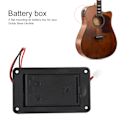 Miniatyrbild 7 av 8: 9V batterihållare Case Box Cover för Gitarr Bas Active Pickup Connector