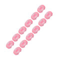 Miniatyrbilde 7 av 8: 12 stk arkadeknappdeksel Bytt ut mekanisk trykknappdeksel for Kailh for Cherry for TTC for Akko for Glorious Switches Rosa