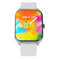 Miniatyrbild 4 av 8: Smartwatch med Blod Syremättnadstest, Samtalsdisplay, IP68 Vattentät, Pekskärm, Stegräknare, Silver