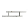 Miniatyrbillede 1 af 8: Marine Navigation Parallel Ruler Klar Skala Høj Nøjagtighed Transparens Båd Skib Tegning Parallel Ruler 450mm/17.71in