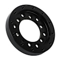 Miniatyrbillede 2 af 8: Ratadapterplade i Sort CNC Aluminium Legering til Logitech G25 G27 G29 G920 13 14 tommer Rat 73mm/2.87in