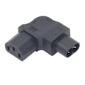 Miniatyrbild 5 av 8: 4st IEC320 C8 till IEC320 C13 power rät vinkel IEC320 C8 till C13 90 graders power 250V 2500W