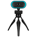 Miniatyrbild 3 av 8: Dator kamera USB webbkamera High Definition 2K webbkamera för live videokonferensBlå