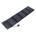 Miniatyrbilde 2 av 8: 15W bærbart solcellepanel USB høyeffektiv IP65 vanntett sammenleggbar solenergilader for telefon, nettbrett