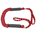 Pikkukuva 8 / 8: Boat Bungee Dock Lines Elastinen Wharf Rope PE Joustava kiinnitys Marine Boat Bungee Rope Punainen ja musta aaltoilu