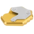 Miniatyrbilde 8 av 8: Fot Sidestøtte Forlengelsesplate CNC Aluminium Fotstøtte Erstatning for Forza 350 NSS350 2020‑2022 Gul