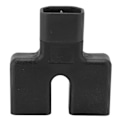 Miniatyrbild 1 av 8: IEC320 C14 till Dual C19 Power Kopparledare PVC Shell Y Typ Splitter Power 125V-250V