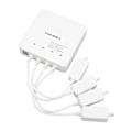 Miniatyrbilde 8 av 8: Drone Batterilader 4-veis UAV Lading Hub Tilbehør med USB-port for DJI Mini 3 Pro AU-plugg 100‑240V