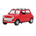 Pikkukuva 2 / 8: 1/32 Vetopeltiauto Simuloitu Söpö Seosajoneuvomalli Lelu Avattavilla Ovilla Automallikokoelman Koriste-esineille Punainen