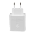 Pikkukuva 1 / 8: 65 W USB C -puhelinlaturi Dual Type C Yksi USB portti EU Plug 100-240V Universal USB C -seinälaturi kannettaville puhelimille