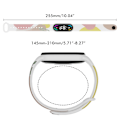 Miniatyrbillede 3 af 8: Farverig rem kompatibel med Xiaomi Mi band 3/4/5/6 Blød TPU udskiftningsarmbånd