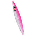 Miniatyrbilde 7 av 8: Luminous Lures Raskt Synkende Jernplate Fiskeagn 3D Øyne Agnet Dyphavs Fiskeagn Rosa