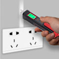Miniatyrbillede 2 af 8: Berøringsfri Elektricitetsdetektor AC Spændingstester Digitalt Display Elektrisk Testpen med LED