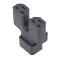 Miniatyrbillede 6 af 8: IEC320 C20 til Dual IEC320 C21 Strømadapter C20 Han til Dual C21 Hun 1 in 2 Out AC Power Adapter til PDU Server 125V-250V