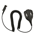 Pikkukuva 1 / 8: Walkie Talkie Handheld Kaiutinmikrofoni Yhteensopiva PD600 PD602 PD605 PD662 PD665 PD680 PD682 PD685 X1p X1e kanssa
