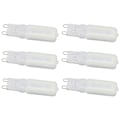 Miniatyrbillede 2 af 8: G9 pære dæmpbar øjenbeskyttelse 32 LED 7W små lyspærer til lysekrone loftslampe 6 stk varmt lys 220V
