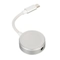 Pikkukuva 8 / 8: 2-in-1 Type-C - 3,5 mm kuuloke- ja latausadapteri, korkealaatuinen ääni ja PD 60 W nopea lataus, hopea