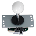 Miniatyrbillede 2 af 8: QM070901 Arcade Spil Joystick Sæt Nul Forsinkelse Arcade Spil DIY Sæt Dele med Encoder Board 10 Knapper Joystick til MAME Blandet Farve (Hvid)
