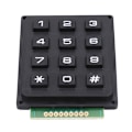 Miniatyrbild 2 av 8: Tangentbordsmoduler med 12 knappar 3x4 tryckknappar extern knappsats för MCU