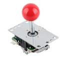 Miniatyrbilde 6 av 8: Arcade Joystick Klassisk 5 Pin 8 Veis Arcade Joystick Erstatningsdeler for Xbox 360 for PS3