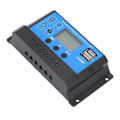 Miniatyrbilde 2 av 8: 12V 24V Solcellelader Dual USB Port Solcellepanel Lader Kontroller for Industri 20A