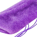 Miniatyrbillede 7 af 8: Hjørne Fleece Fugle Tæppe Behagelig Varmt Fuglely Bed Papegøje Tæppe til Efterår Vinter Små Mellemstore Fugle Lilla