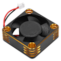Pikkukuva 4 / 8: SURPASSHOBBY Sähkömoottorin jäähdytystuuletin 30x30mm 28000 RPM 58V Sopii 1/10 1/12 1/8 RC-autoon (musta kultainen)