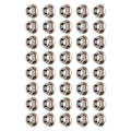 Miniatyrbild 6 av 8: 40 st M10x1.25mm Hexagonflänsmuttrar Rostfritt Stål Rostbeständiga Fina Flänsmuttrar
