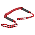 Pikkukuva 1 / 8: Boat Bungee Dock Lines Elastinen Wharf Rope PE Joustava kiinnitys Marine Boat Bungee Rope Punainen ja musta aaltoilu