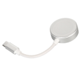 Pikkukuva 2 / 8: 2-in-1 Type-C - 3,5 mm kuuloke- ja latausadapteri, korkealaatuinen ääni ja PD 60 W nopea lataus, hopea