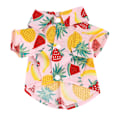 Miniatyrbillede 1 af 8: Hundetrøje Hudvenlig Åndbar Mode Vaskbar Kæledyrsbeklædning til Forår Sommer XZCS13 Ananas Pink S