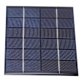 Miniatyrbillede 6 af 8: Solcellepaneloplader med høj effektivitet Monokrystallinsk silikone Vandtæt solcelleoplader 2W 6V