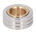 Miniatyrbild 3 av 8: Fidget Mechanic Ring Toy - Ångestlindrande rostfritt stål bärbar rotationsfingertopp Fidget Gyroskop för ADD