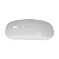 Miniatyrbillede 3 af 8: Trådløs Mus Genopladelig DualMode 2.4G Ergonomisk Lydløs Optisk Computer Tilbehør (Hvid)