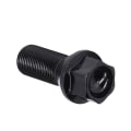 Miniatyrbilde 2 av 8: M14x1.25 Hjulbolt Mutter Stud Kaldsmidd Stål Svart Erstatning for 1 2 3 5 7 Serie X1 X3 X5 X6