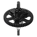 Miniatyrbild 8 av 8: Differential Slipper Clutch 54T Aluminium Stål Differentialväxel Slipper Clutch för Traxxas Slash 4x4 1/10 RC Bil Svart