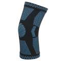 Miniatyrbild 4 av 8: Cykelknästöd Elastisk nylon kompressionsstöddyna Flexibel Förhindra skador för basket volleyboll utomhussporter L 48‑53cm/18,9‑20,9in