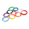 Miniatyrbillede 7 af 8: 10 farver 3D pen PCL filament refill 1,75 mm lav temperatur lyse 3D print pen forbrugsstoffer 5m