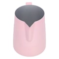 Miniatyrbilde 6 av 8: Melkeskummerkopp 304 Rustfritt Stål Tykk Kaffe Latte Melkekanne 600ml Rosa