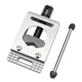 Miniatyrbillede 7 af 8: Cykel Sav Guide Aluminium Legering Cykel Gaffel Styrrør Sadelpind Styr Justerbar Skære Sav Guide til Mountainbike Racercykler Sort