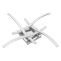 Miniatyrbillede 7 af 8: LED-loftslampe 25W Moderne buede lampe til stue Kantine Soveværelse Hvidt lys 85-265V