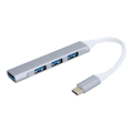 Pikkukuva 1 / 8: C-keskitin 4-portti USB TypeC-sovittimeen 5Gbps Kannettava MacBook Pro -kannettavalle tabletille