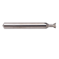 Miniatyrbild 5 av 8: Svalstjärtsfräs i hårdmetall 6 mm skaftdiameter 4 spår 50 mm längd Universal svalstjärtsfräs 60°